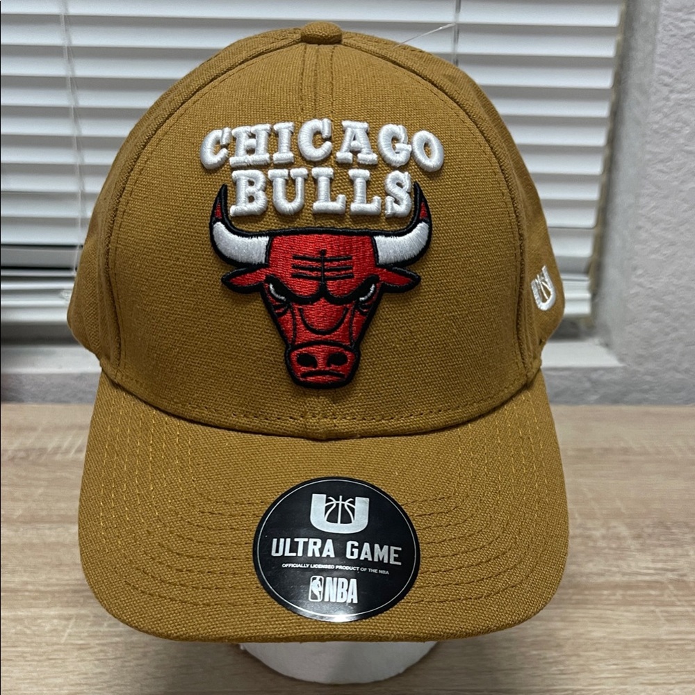Ultra Game Chicago Bulls‎ Brown Cap Hat